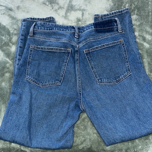 Abercrombie & Fitch Women's Medium Blue High-Rise Jeans - Picture 6 of 6